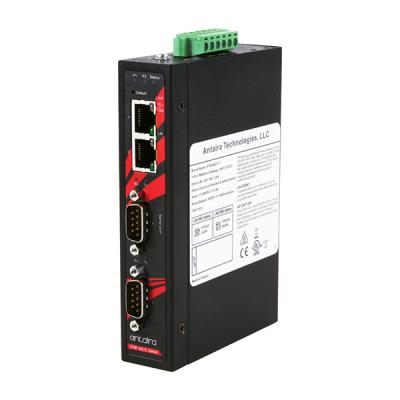 Ind. Modbus TCP to 2 port Serial (232,422,485) RTU/ASCII Gateway