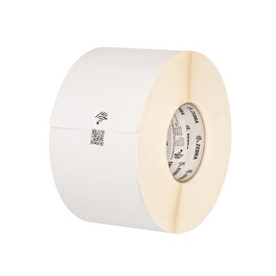 Zebra, Etikettenrolle, Normalpapier, matt beschichtet, Kern: 76mm, Durchmesser: 200mm 66090