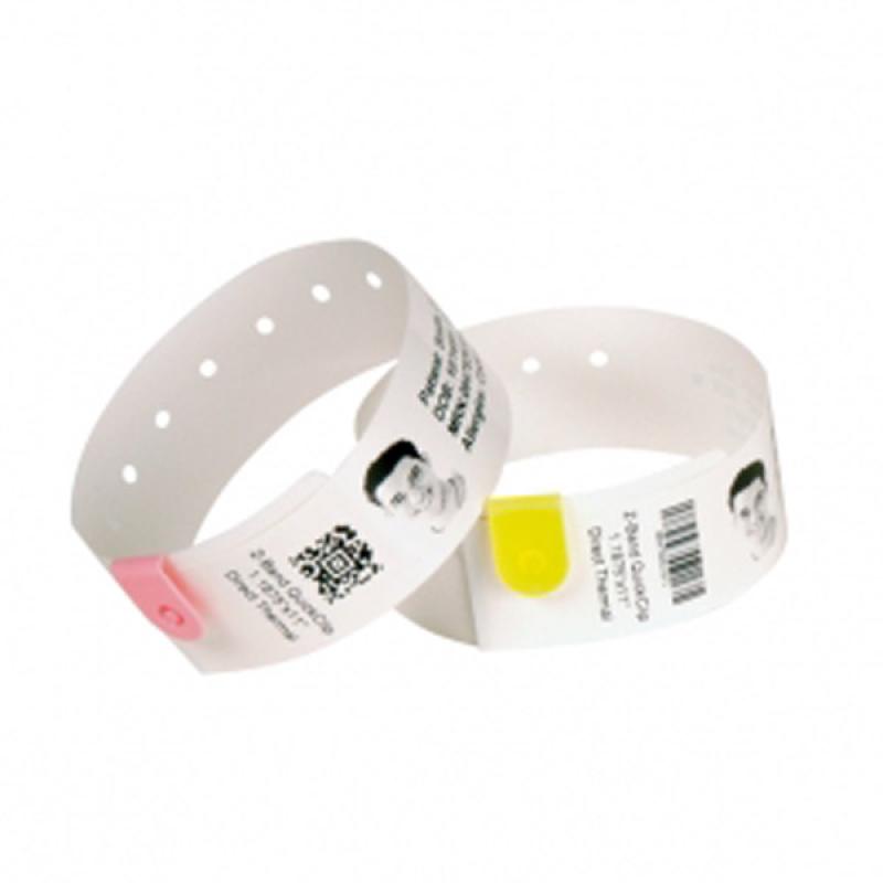 Z-Band Splash Armbänder für Zebra HC100 Drucker, 6x Cartridges (350 Bänder pro Cartridge), grün