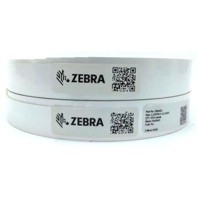 Zebra, Wristband, Maße (BxH): 25.4x279.4mm, 265 Etiketten/Rolle, 3 Rollen/Box