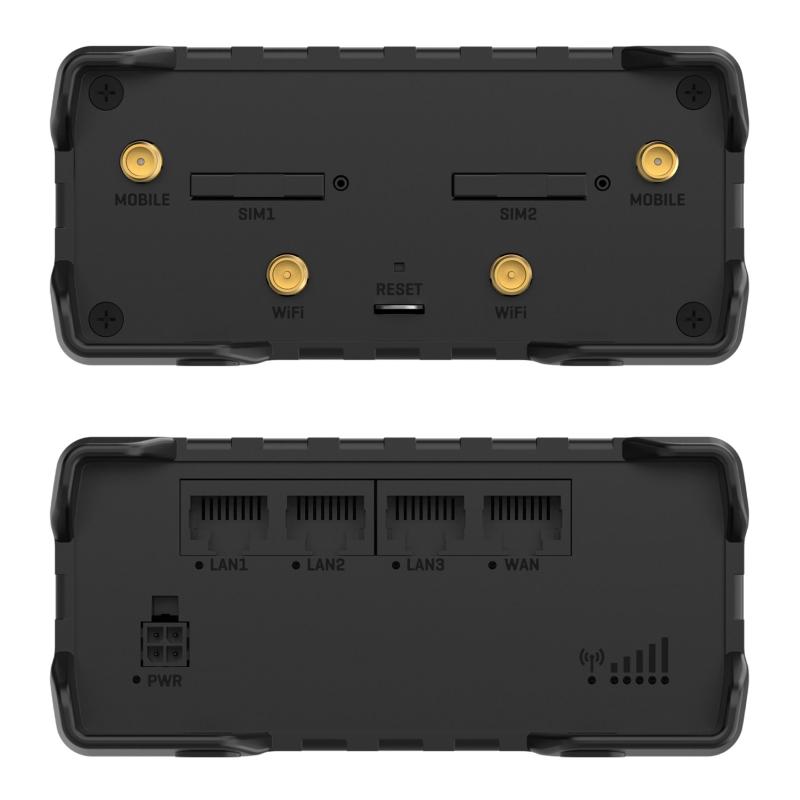 Teltonika RUT951 Industrieller PoE+ Mobilfunk-Router mit PSU