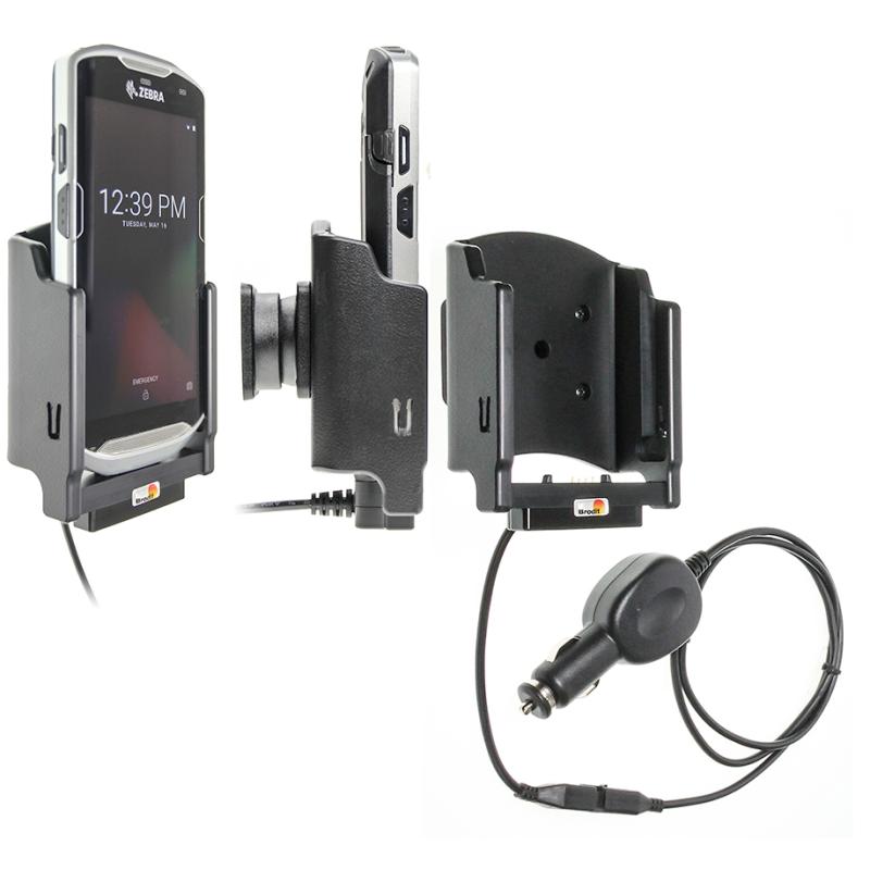 KFZ-Ladestation, Kugelgelenk (Tilt Swivel), inkl.: KFZ-Netzteil (12/24 V), passend f&uuml;r: TC5X (ohne S