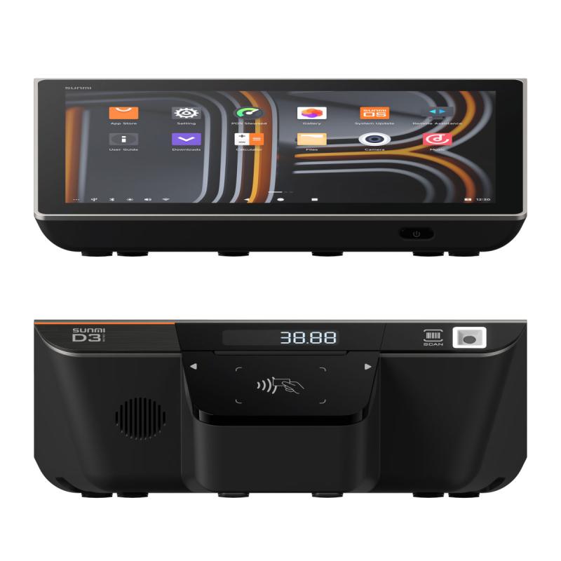 Sunmi D3 Mini, (10,1'') HD, 2D Scanner + 58mm Bondrucker, (A13) *UK*