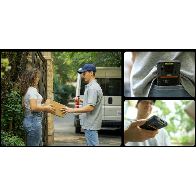 Sunmi L2H, A11 GMS, 4/64,2D Scanner + Barometer (Kit)