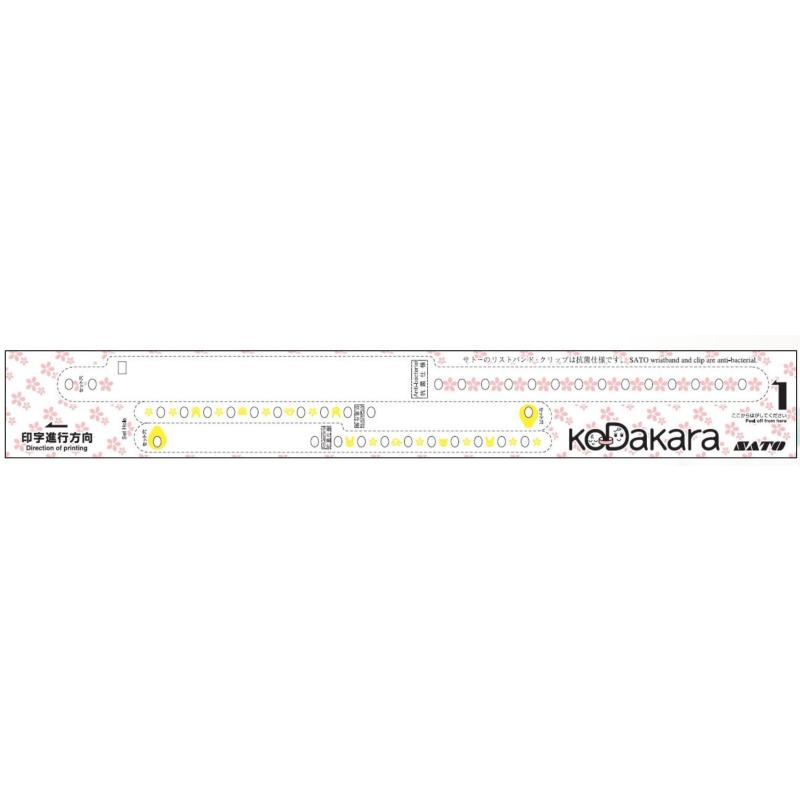 Sato Wristband, TT, Mutter&Kind all in One, KoDAKARA, PinkGelb