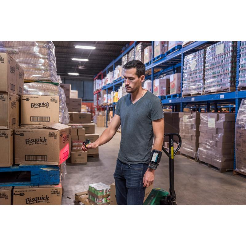 Zebra RS5100, BT, 2D, SE4770, schwarz, silber, ohne Akku