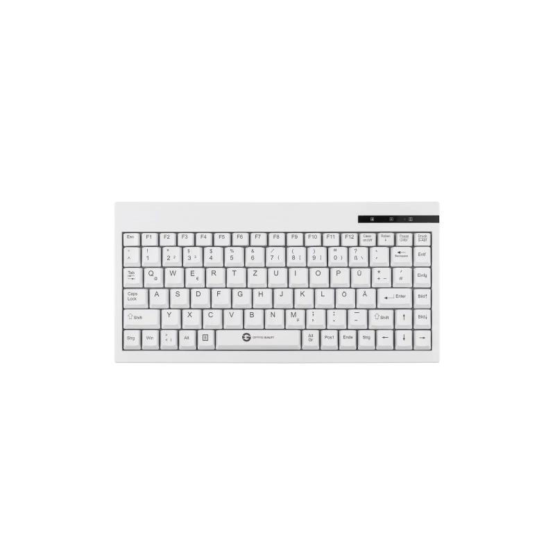 Tastatur GCQ Cleantype&reg; Easy Basic Compact TKL-088-GCQ-KGEH-WHITE-USB-DE n/a