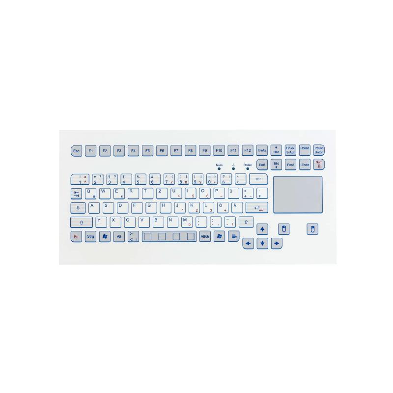 Tastatur InduDur® 088c Touch Modul TKS-088c-TOUCH-MODUL-USB-DE IP65