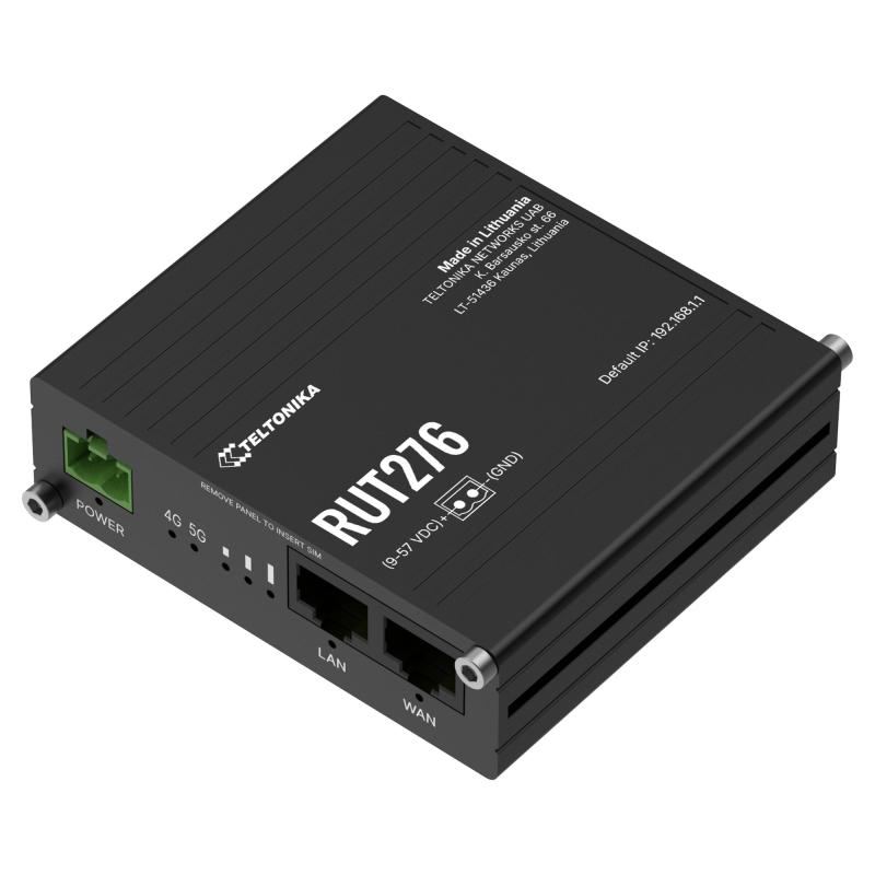 Teltonika RUT276 kompakter RedCap 5G Router