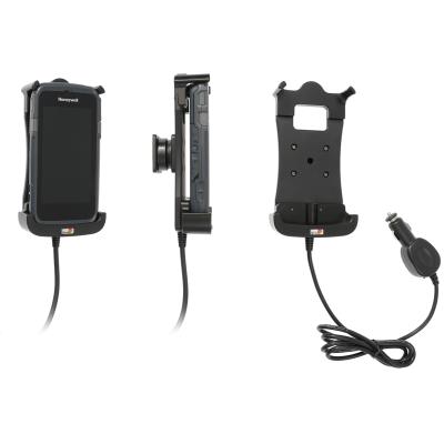 KFZ-Ladestation, Kugelgelenk (Tilt Swivel), verst&auml;kt, Kabeltyp: gerade, inkl.: KFZ-Netzteil (12/24 V