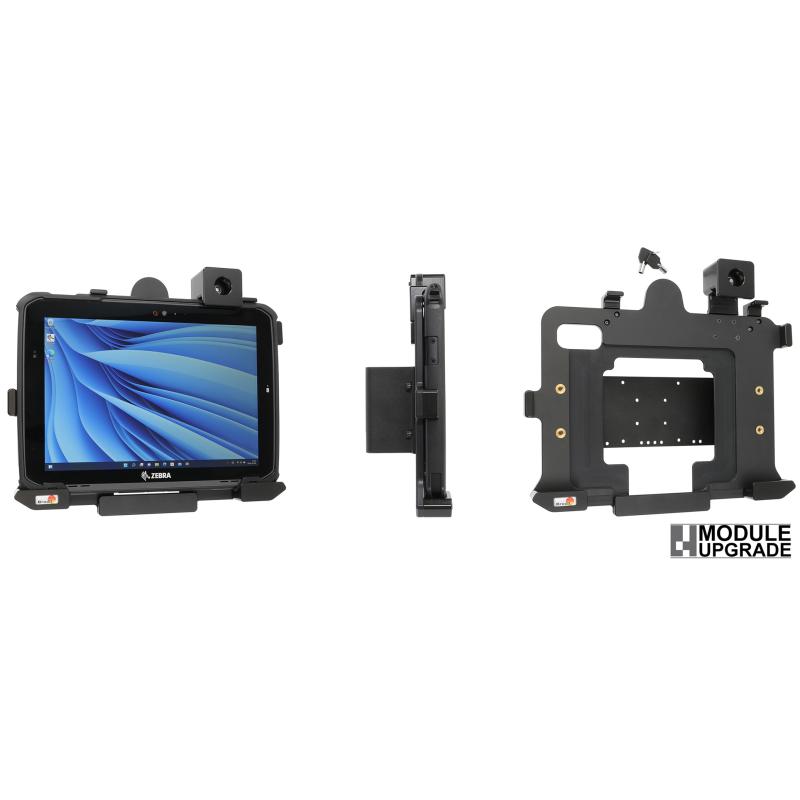 Passive Halterung, mit Schloss, inkl. 2 Schl&uuml;ssel, kompatibel mit Erweiterungsmodul, Handschlaufe od