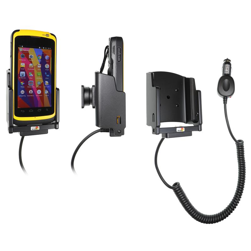 Brodit Aktiv Halterung mit Zigarettenanz&uuml;nder-Stecker - CipherLab RS50