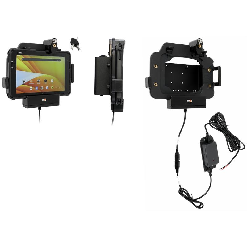 Brodit Halterung mit Schl&uuml;ssel-Verschluss - Zebra ET401 8"