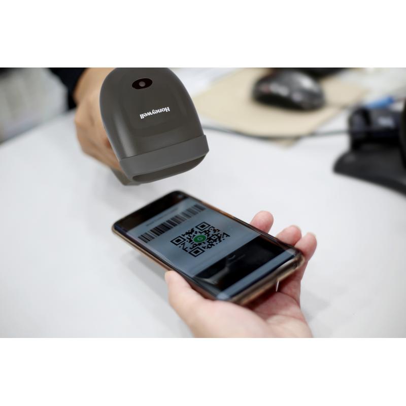 Honeywell Voyager 1350g 2D, Multi-IF, schwarz, RS232-Kit, Standfu&szlig;