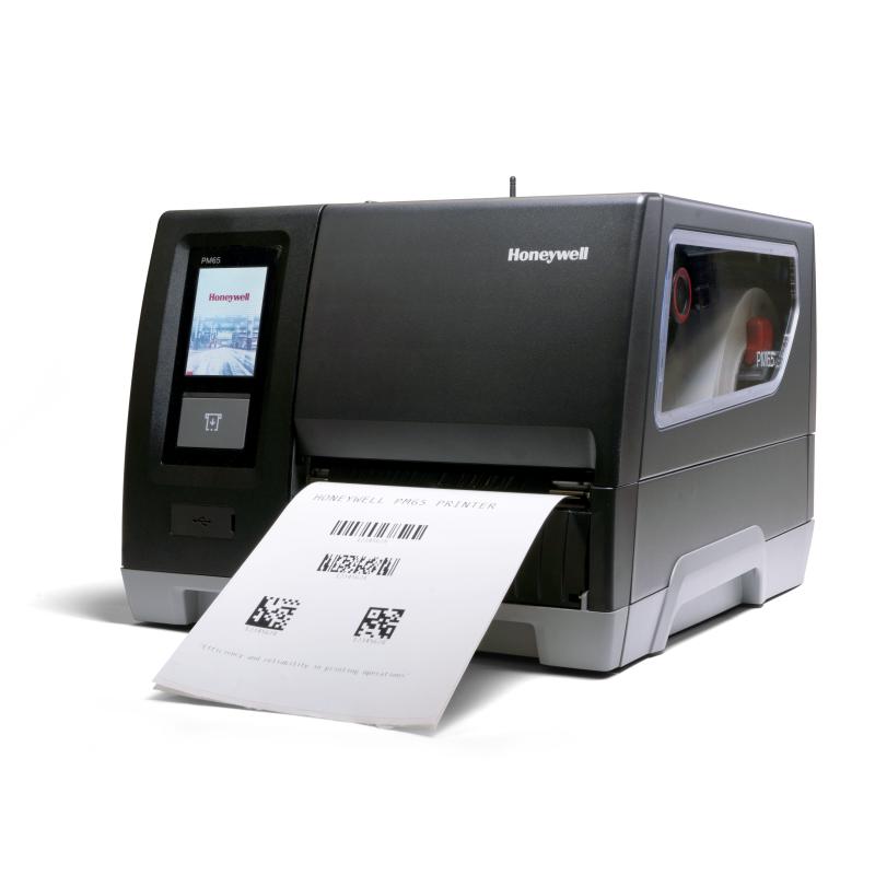 Honeywell PM65 Industrie Etikettendrucker, Thermotransfer, 203 dpi, USB, LAN, RS232, Touchscreen, Re