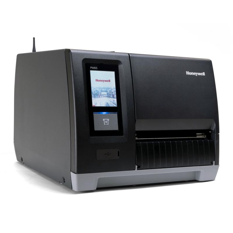 Honeywell PM65 Industrie Etikettendrucker, Thermotransfer, 300 dpi, USB, LAN, RS232, BT, WLAN, Touch