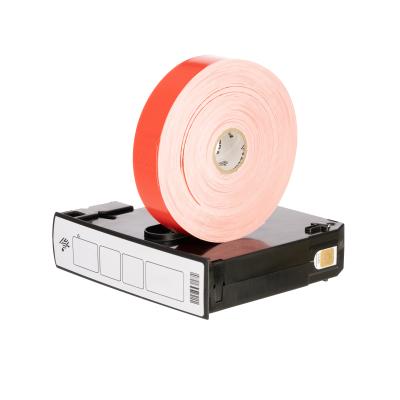 6x Z-Band Fun Armb&auml;nder f&uuml;r Zebra HC100 Drucker, 6x(350 B&auml;nder pro Cartridge), Farbe rot