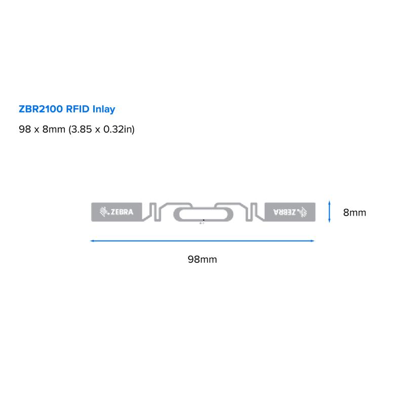 2x Zebra Etikettenrolle ZIPRD3017409 (MOQ 2)