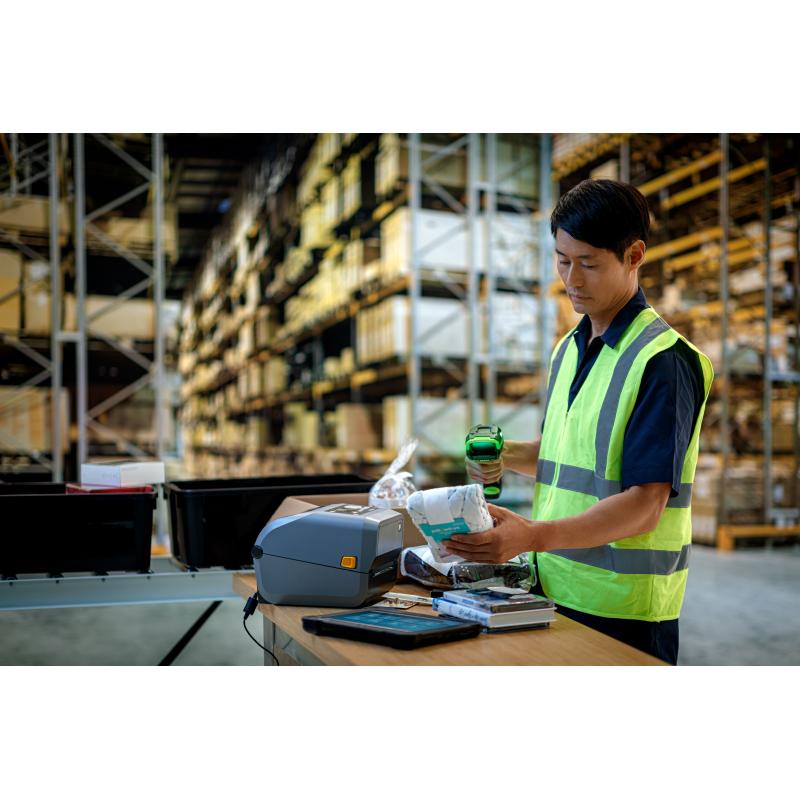 Zebra DS3678, BT, 2D, XR, SE58, FIPS, schwarz, gr&uuml;n, USB-Kit, US-Kabel