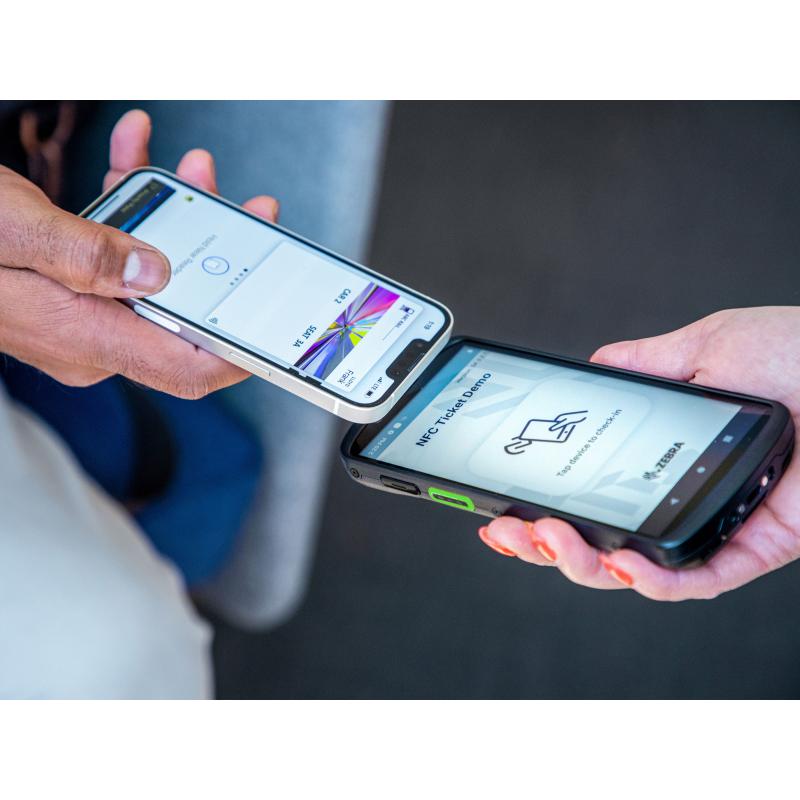 Zebra TC58e, 2D, SE5500, GPS, IST, warm-swap, USB-C, BT, WLAN (WLAN), eSIM, 5G, NFC, Android, GMS, Q