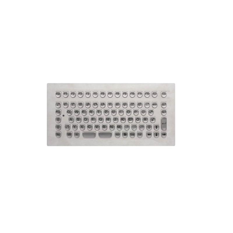 Tastatur InduSteel&reg; 084 Modul TKV-084-MODUL-USB-DE IP65 Front