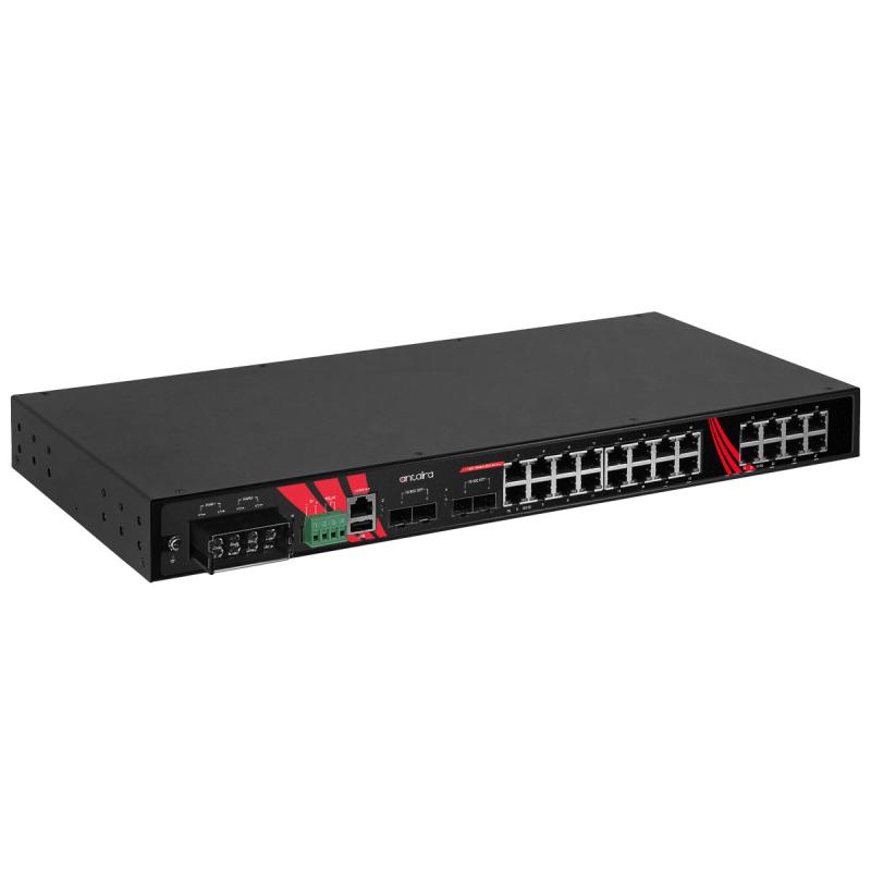 28-Port Industrial Managed Gigabit Ethernet Switch