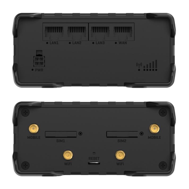 Teltonika RUT951 Industrieller PoE+ Mobilfunk-Router ohne PSU