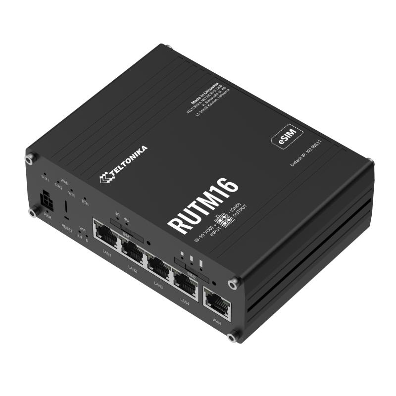Teltonika RUTM16 CAT 6 LTE-Router