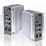 Optimiert für Hutschienenmontage – PicoSYS 2351 Embedded PC mit Intel® Celeron® Prozessor