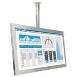 43″ in Edelstahl eingebettet – Panel PC Hygrolion 433 mit IP69K-Schutz