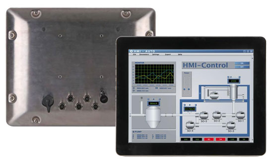 15″ Touchscreen Monitor mit e-Link Technologie – gemacht für das raue industrielle Umfeld